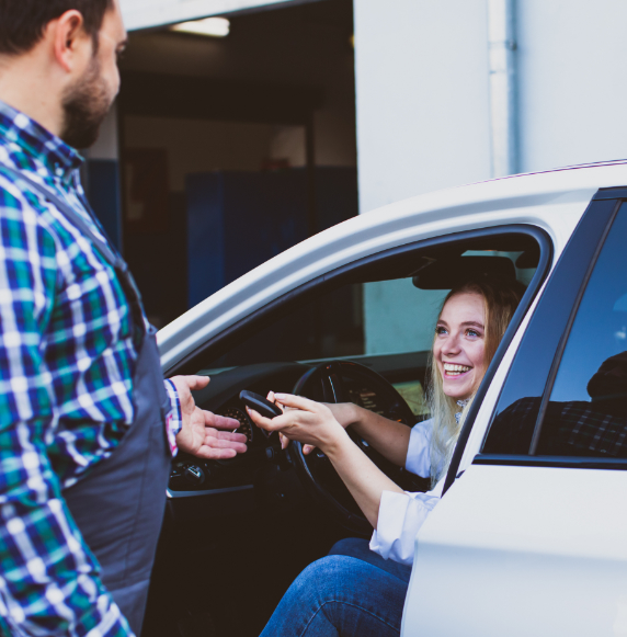  a vehicle inspection to car service